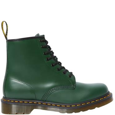 DR MARTENS LACE ANKLE BOOT - GREEN
